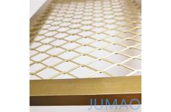 China Champagne Gold Architectural Expanded Metal Copper Mesh supplier