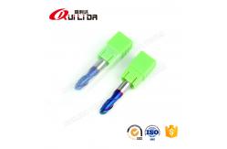 China 1/4 6mm Ball Nose End Mill Hrc65 For Heated Mold Steel supplier