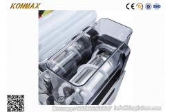 China Single Compressor Ice Slush Machine Air Cooling With Three Bowl supplier