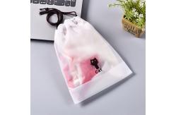 China Poly EVA / PVC/ PE Frosted Drawstring Plastic Bag Cartoon Animal Felt supplier