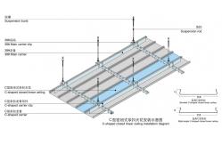 China Indoor Aluminium Panel False Ceiling Fireproof Perforated Roof Panels U Shape supplier