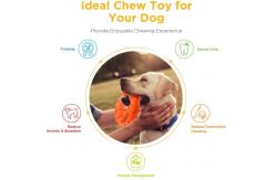 China Indestructible Strong Toughest Natural Rubber Chew Toys For Dogs supplier