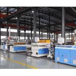 WPC PVC Plastic Board Extrusion Line With ABB Frequency Control for sale