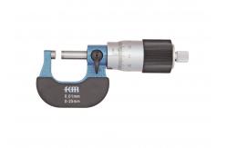 China 0-25mm Outside Micrometer with 100 lines Scale supplier