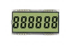 China Reflective Metal Pin TN LCD Display 7 Segment Customized Size Module supplier