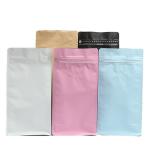 Reusable Valve Sealed Coffee Bags 12oz Stand Up Mylar Bags 8 Color Printing for sale