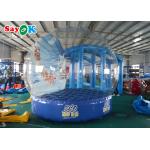 3m PVC Clear Dome Inflatable Bubble Tent Christmas Theme Snowman For Event Advertisement for sale