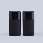 Black Deodorant Stick Container 50g 75g  PP Twist Up Empty Deodorant Tubes for sale