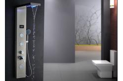China Hydromassage Rainfall Shower Panel Kit 2.0GPM Max Flow Rate Light Weight ROVATE supplier