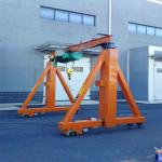 CE/SGS Approved 5 Tons Portable Gantry Crane With 4 Electric Wheels for sale