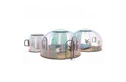 China Picnic Dining Bubble Tent Diameter 5m PC Polycarbonate For Park supplier