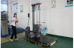 China Single Arm Package Drop Test Machine/Battery Drop Test Equipment 1500mm Drop Height supplier