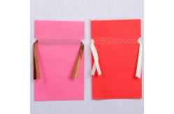 China Eco-Friendly Non-Woven Drawstring Bag 16x6x12 Inches Custom Logo supplier