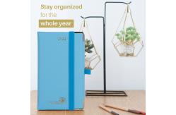 China ODM Blue 12 Month Weekly Planner Compact Vertical Layout Inner Page supplier