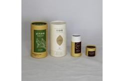 China Nice Curling Recyclable Tea Paper Tube Packaging CMYK Pantone FDA supplier