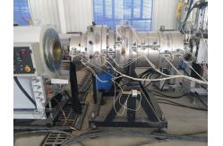 China Fully Automatic Plastic Pipe Extrusion Line With Omron Temperature Controller supplier