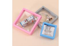 China Scratch Proof PE Film Plastic Jewelry Box Protective Storage Case Customizable supplier
