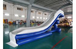 China Inflatable Water Sports And Inflatable Boat Slide For Water Amusment Games supplier