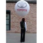 210t Polyester Cloth Backpack Balloons With Light Advertising Inflatables For Party for sale