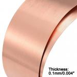 O Temper Rolled Copper Foil Copper Strip 0.1 mm Thick for sale