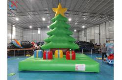China Inflatable Christmas Tree Jumping Area Inflatable Bouncy Castle supplier