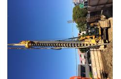 China KR125M Hydraulic Rock Auger Bit Piling Rig Multi Function Cfa Pile Drilling Machine supplier