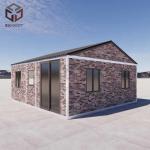 Luxury Prebuilt Flat Pack Folding House Expandable Container EPS Sandwich Panel