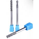 Professional CNC Milling Cutters Diamond Coated Carbide 2 Flute Ball End Mills for sale