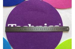 China 3mm Thick Custom Logo 12 Inch Felt Pads supplier