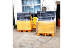 China Low Profile Plastic Spill Pallets 4 Drum Bunded Spill Pallet supplier
