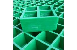 China Small Mesh FRP Grating Fiberglass Stair Treads Wear Resistance supplier