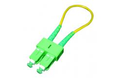 China Mpo Sc Lc Fiber Optic Loopback Adapter Multimode Fiber Optic Loopback Cable supplier