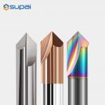 Chamfer End Mill 90° 2-12mm 2 Flute Chamfer Cutter Router Bit Aluminum/Copper/Metal for sale