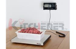 China Tare Function Stainless Digital Kitchen Scales Auto Shut Off With LCD Display supplier