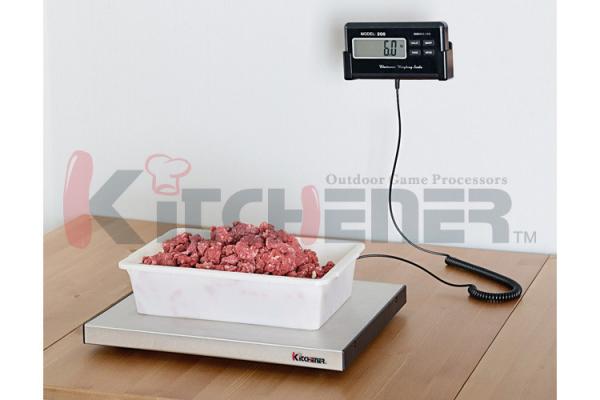 Tare Function Stainless Digital Kitchen Scales Auto Shut Off With LCD Display