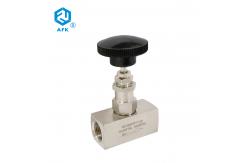China 6000psi AFK 2 Way Manual Needle Valve 3/8in For Gas supplier