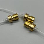 Golden Color Perfume Pump with Cap for Precise Fragrance Dispensing for sale