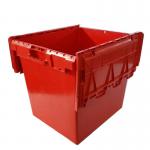 Stackable Plastic Crates Manufacturing FIRST Solid Box Plastic Moving Containers with Lid