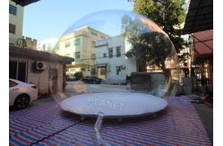 China 5m Dia Single Bubble Inflatable Bubble Tent Without Tunnel supplier