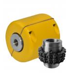 Flexible Steel Heavy Duty Coupling KC 4014 Roller Chain Coupler for sale
