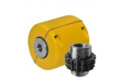 China Flexible Steel Heavy Duty Coupling KC 4014 Roller Chain Coupler supplier