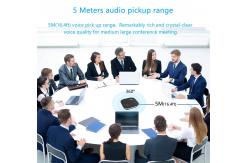 China Window7 8 10 2.4G Wireless Conference Speakerphone 81dB-90dB SNR supplier