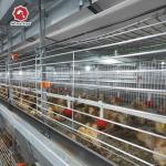China Hot Galvanized Battery Chicken Cage For Broiler 17 Chicks / Cell for sale
