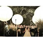 White Led Tripod Moon Balloon Light Decorations 120V  USD50 for sale