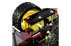 China DC 6V Arduino Car Robot Inteligent DIY Smart Chassis For Education Projects supplier