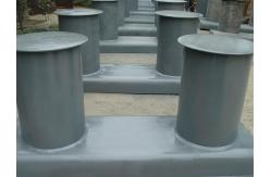 China Sheaves Dia 60mm ZG230 500T Casting Mooring Bollards supplier