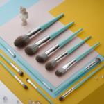 Black/Brown Handle Synthetic Hair Makeup Brush for Smooth and Flawless Makeup Shipping Way By Sea for sale