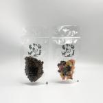 Code Spraying Printing Transparent Mini Pet Food Treats Display Packaging Bags for sale