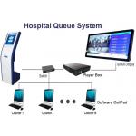 Seamless Customer Experience Counter Queue System Built In Speaker for sale