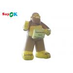 Customized Size Giant Inflatable Gorilla For Commercial Advertising for sale
